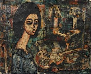 Enrico Campagnola, (American, 1911-1984), Untitled