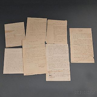 Six Letters from British Major General Phillips to Major General Heath