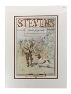 Four Hand Colored Sporting Prints, A.B. Frost (American 1851-1928) Height 15 x width 10 inches (largest)