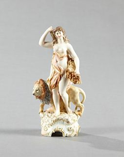 German Porcelain Figurine, 19th c., possibly Meiss