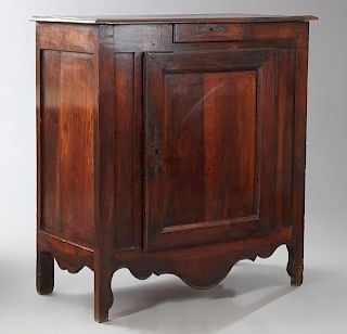 French Provincial Louis XVI Style Carved Walnut Co
