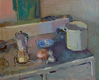 Robin Durand (New Orleans), "Stove Top with Onion,
