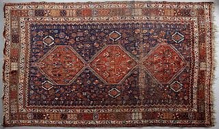 Afshar Carpet, 7' 9 x 10' 3.