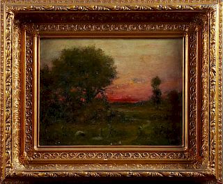 Jean Gaudreau, "Brittany Landscape at Sunset," ear