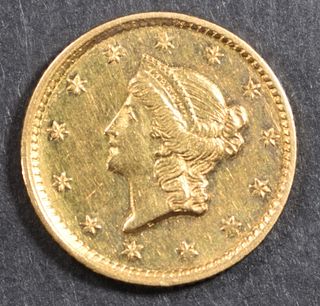 1854 GOLD DOLLAR  NICE BU  PROOF LIKE
