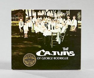 Book- "The Cajuns of George Rodrigue," 1976, Oxmoo