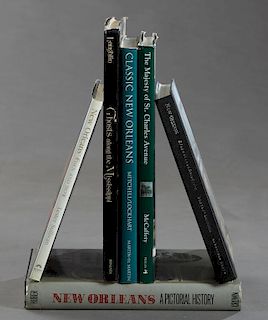 Group of Six New Orleans Books, consisting of "New
