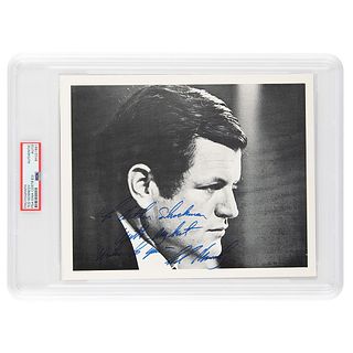 Ted Kennedy Signed Photograph