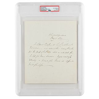 Robert Peel Autograph Letter Signed
