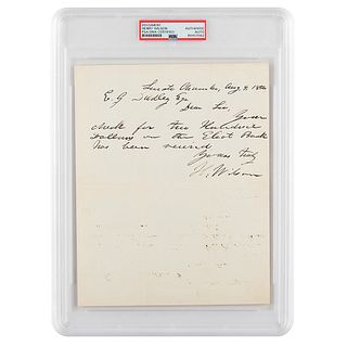 Henry Wilson Autograph Letter Signed