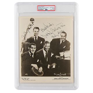 Nat King Cole and Trio Signed Photograph