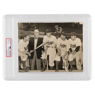 Brooklyn Dodgers Signed Photograph