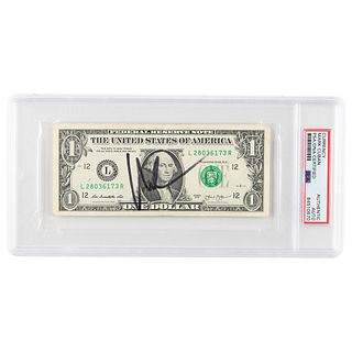 Mark Cuban Signed Dollar Bill