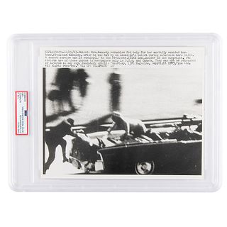Kennedy Assassination Original &#39;Type III&#39; Wire Photograph