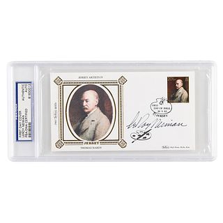 LeRoy Neiman Signed First Day Cover
