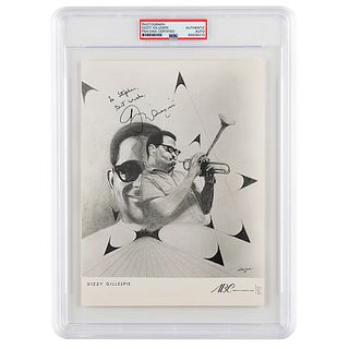 Dizzy Gillespie Signed Photograph