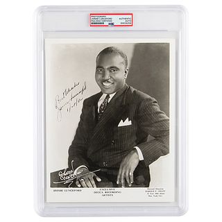 Jimmie Lunceford Signed Photograph