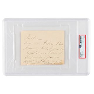 Franz Liszt Autograph Letter Signed