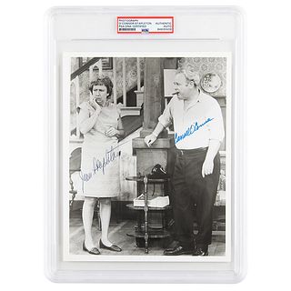 All in the Family: Carroll O&#39;Connor and Jean Stapleton Signed Photograph