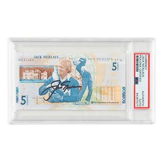 Jack Nicklaus Signed Currency
