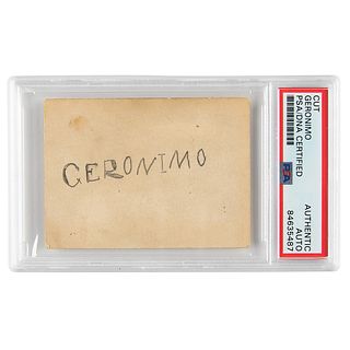 Geronimo Signature
