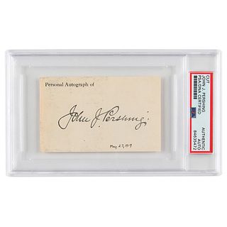 John J. Pershing Signature