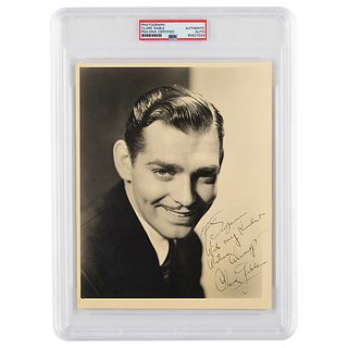Clark Gable Signed Photograph