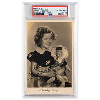 Shirley Temple Signed Photograph