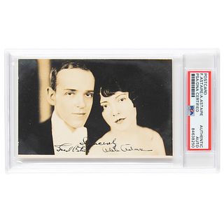 Fred and Adele Astaire Signed Photograph