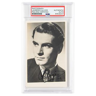 Laurence Olivier Signed Photograph