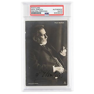 Paul Ehrlich Signed Photograph