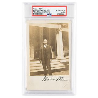 Woodrow Wilson Signed Photograph