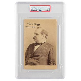 Grover Cleveland Signed Photograph