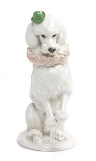 A Berlin (K.P.M.) Porcelain Figure Height 8 1/4 inches.