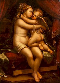 * Artist Unknown, (18th/19th century), Venus and Cupid