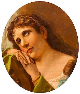 * Artist Unknown, (20th century), Portrait of a Maiden