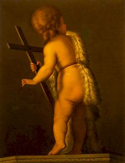 * Artist Unknown, (19th century), Child with Cross