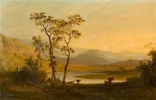 * Artist Unknown, (19th century), Landscape with Cow