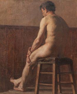 * Jean Chapin, (Early 20th century), Seated Nude