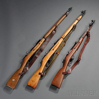 Three Russian Bolt Action Rifles