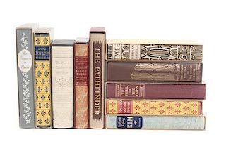 * A Collection of 81 Heritage Press Volumes of the Classics Average height 10 inches.