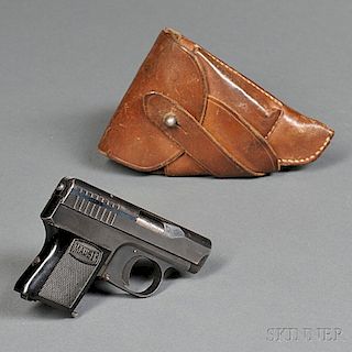 Mauser WTP-1 Pocket Pistol and Holster