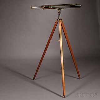 Broadhurst Clarkson & Co. 4-inch Refracting Brass Telescope