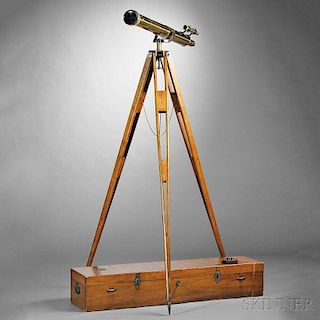 O.L. Petitdidier 3 1/2-inch Refracting Telescope