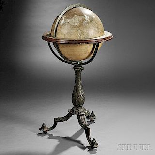 H.B. Nims & Co. 16-inch Terrestrial Library Globe