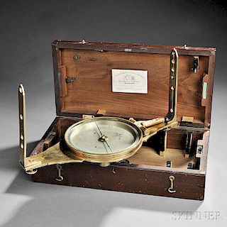 Meneely & Oothout Surveyor's Brass Compass