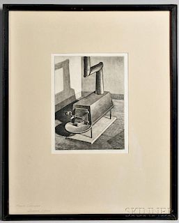 Armen Landeck (American, 1905-1984)    Shaker Stove