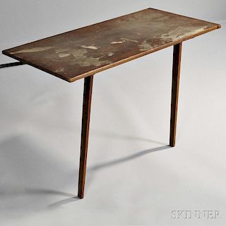 Shaker Red-stained Pine Hanging Table