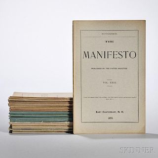 Forty Shaker Manifestos