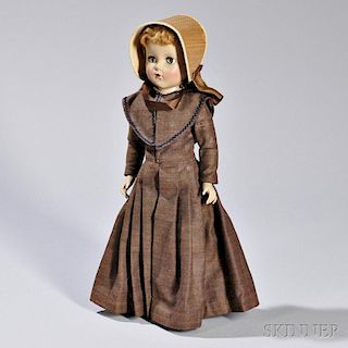 Doll with Handmade Shaker Garments